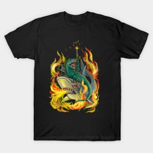 raptor in war T-Shirt